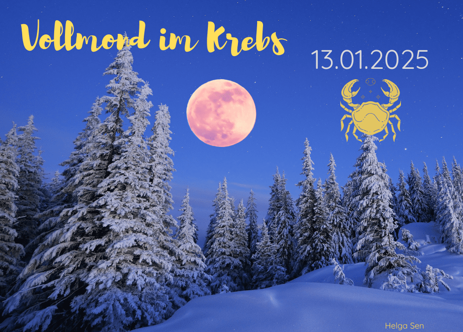 Vollmond im Zeichen Krebs