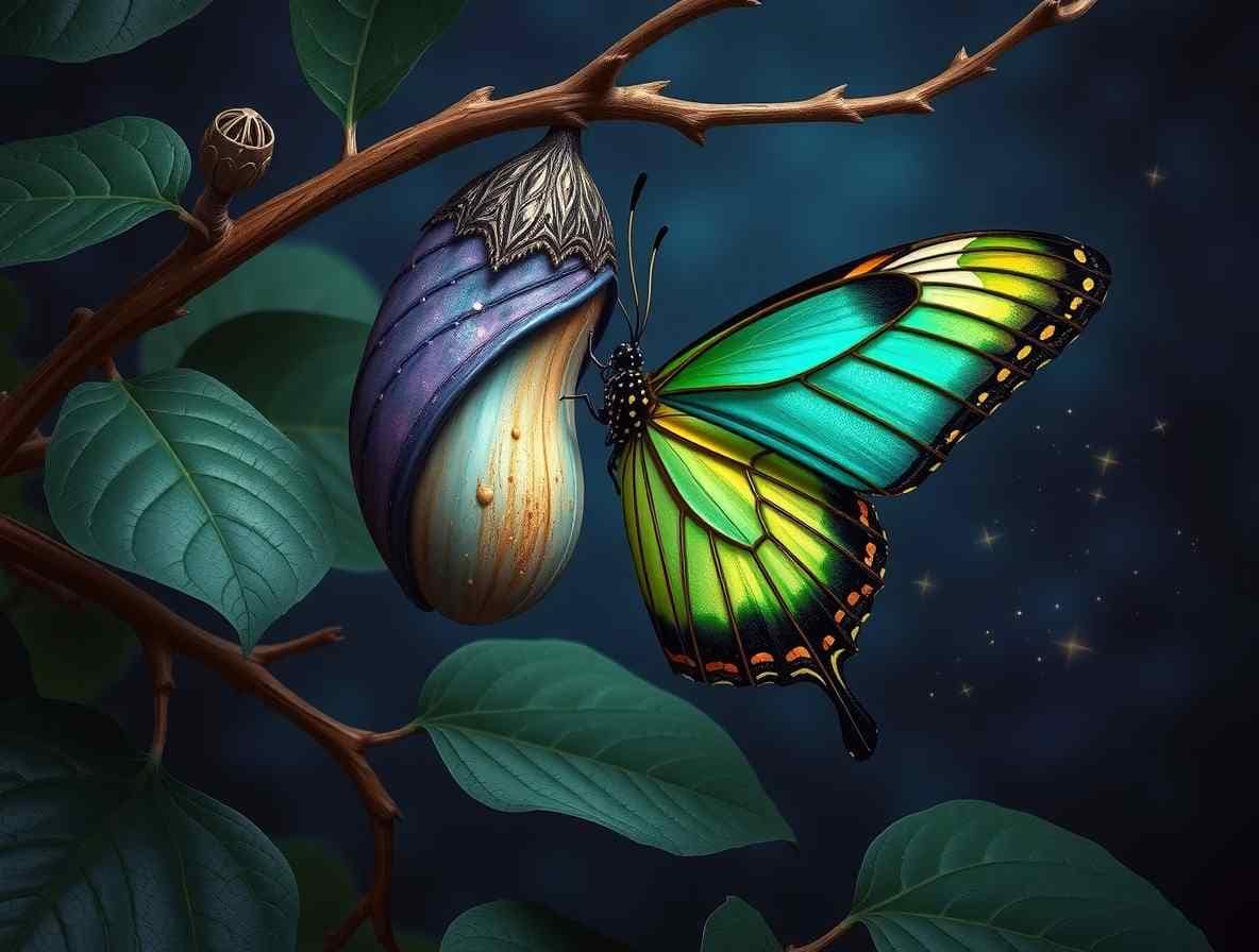 Schmetterling als Symbol der Transformation